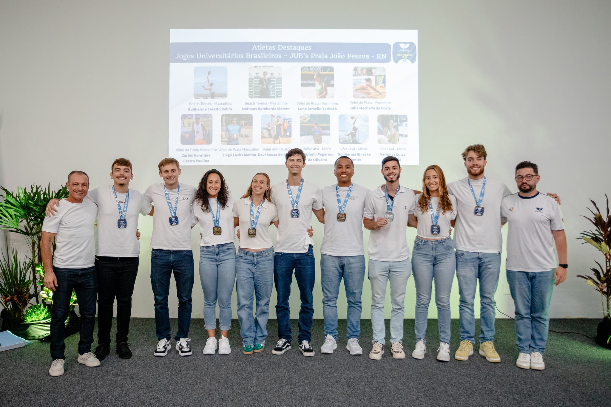 Univali reconhece atletas que marcaram o esporte em 2025