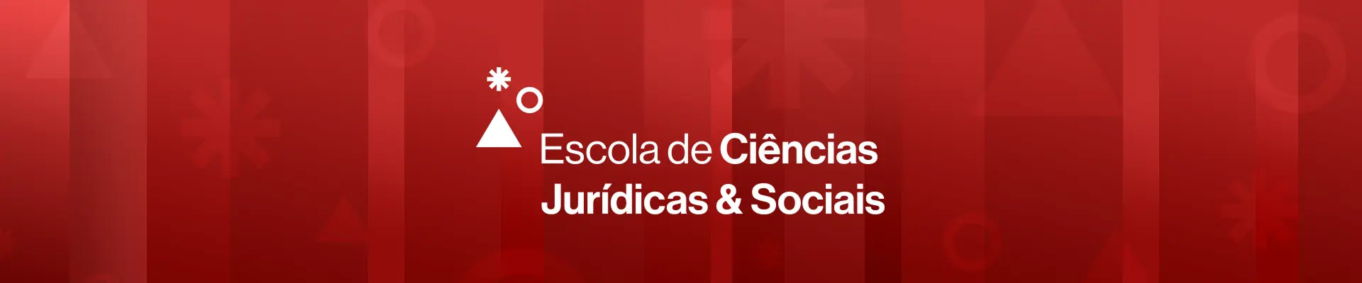 Banner da escola Ciências Jurídicas e Sociais