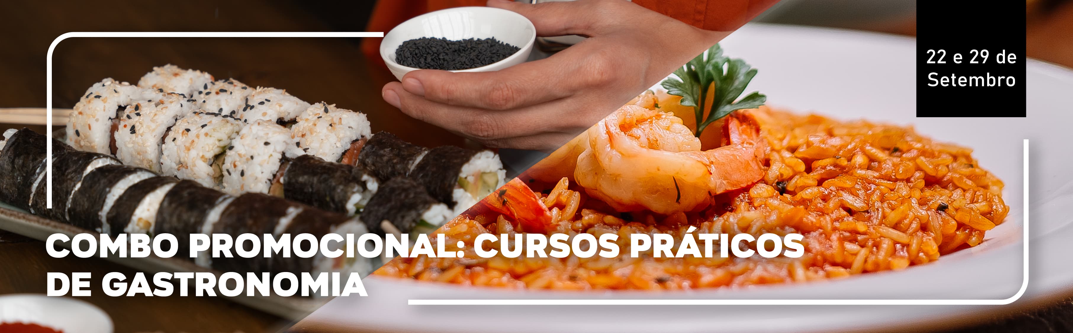 Combo Promocional: Cursos Práticos de Gastronomia