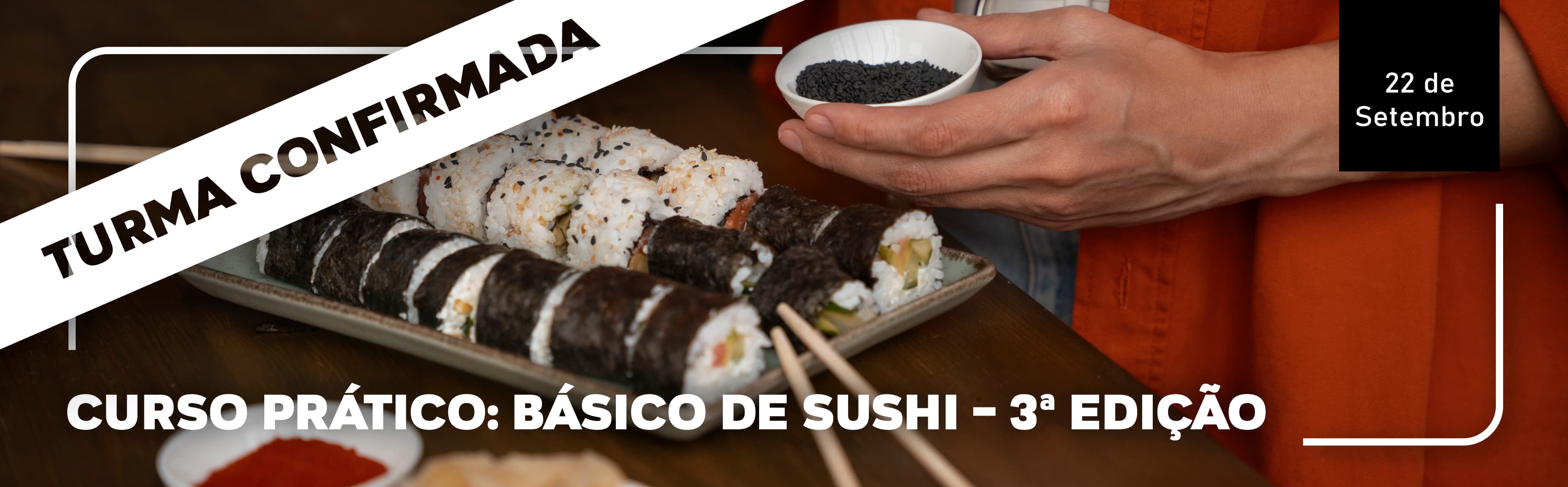 Curso Prático: Básico de Sushi – 3ª edição