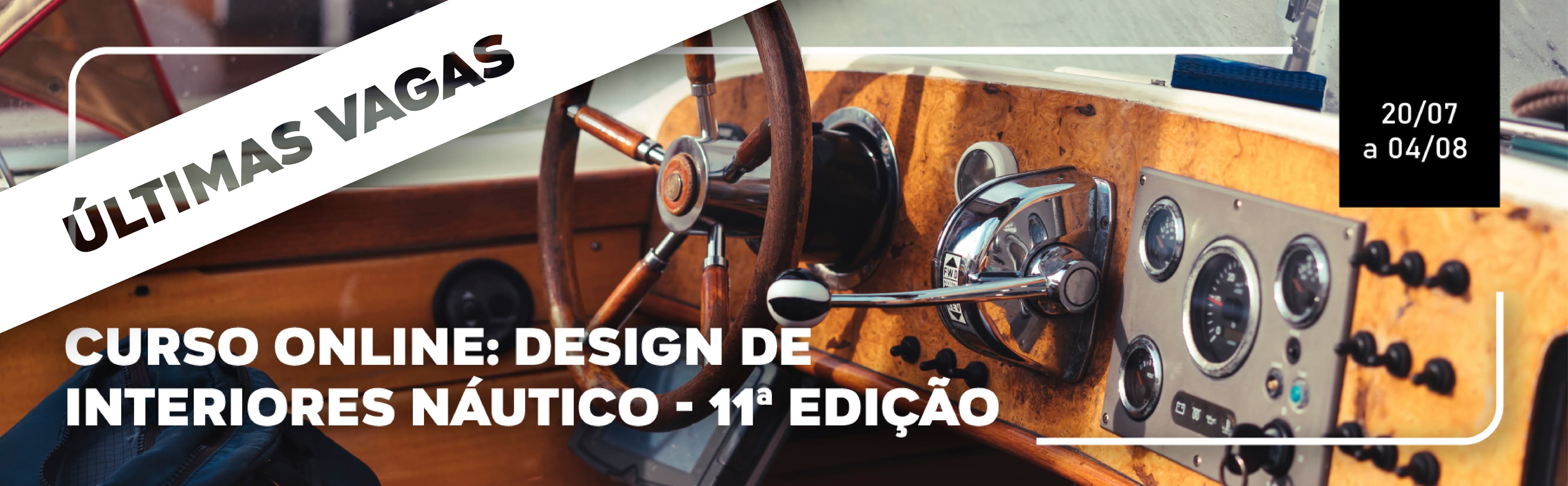 Curso Online: Design de Interiores Náutico - 11ª EDIÇÃO 