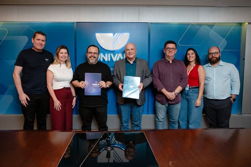 Univali e Crea-SC firmam acordo para sala parceira