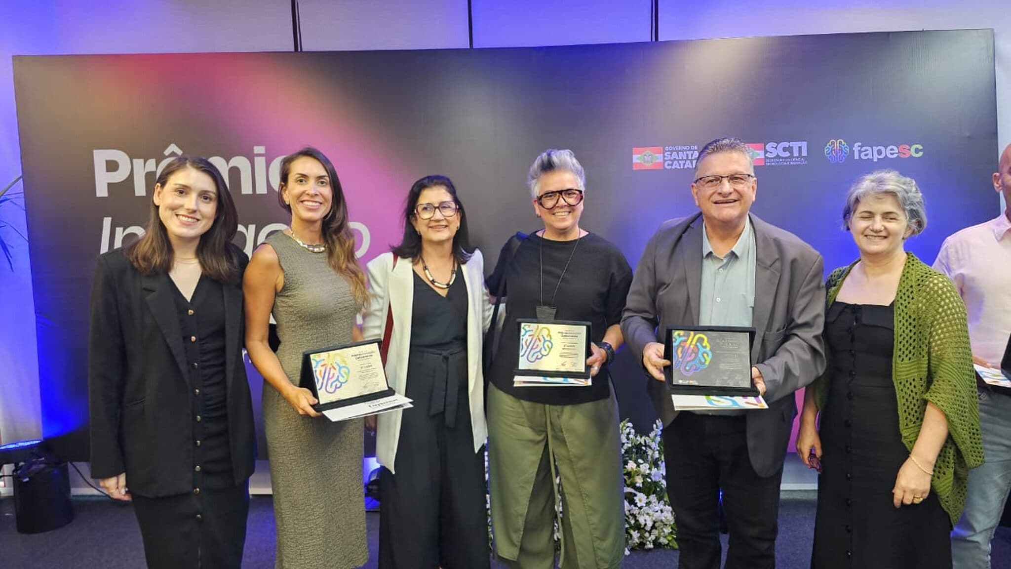 Univali é destaque no Prêmio Inovação Catarinense da Fapesc