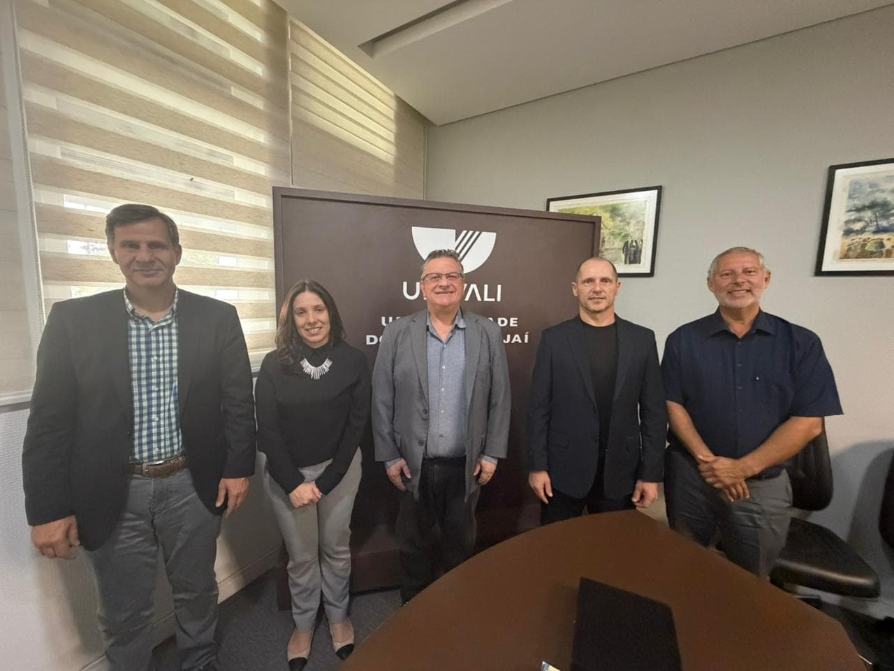 Univali recebe representantes da Câmara de Comércio Árabe-Brasileira