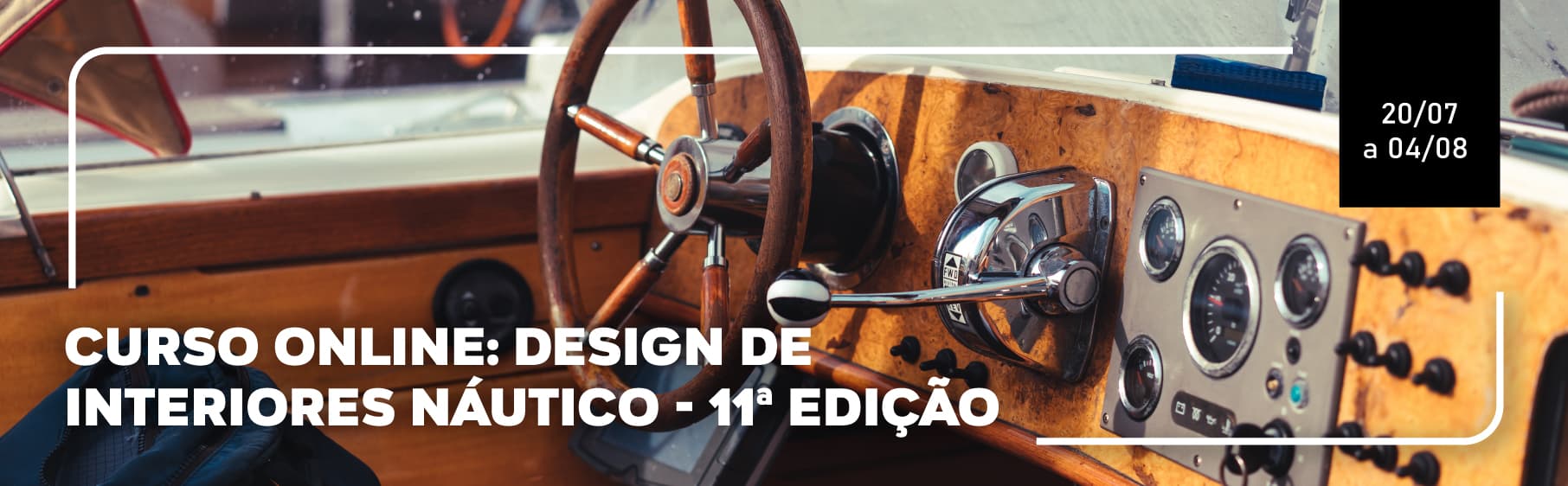 Curso Online: Design de Interiores Náutico - 11ª EDIÇÃO
