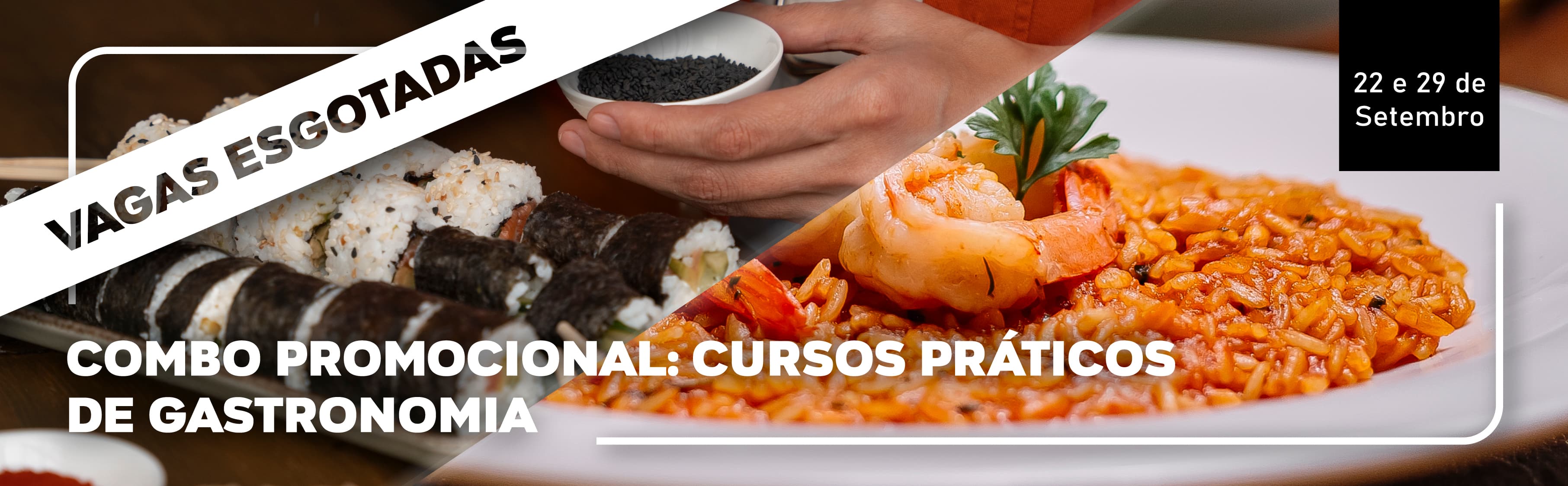 Combo Promocional: Cursos Práticos de Gastronomia