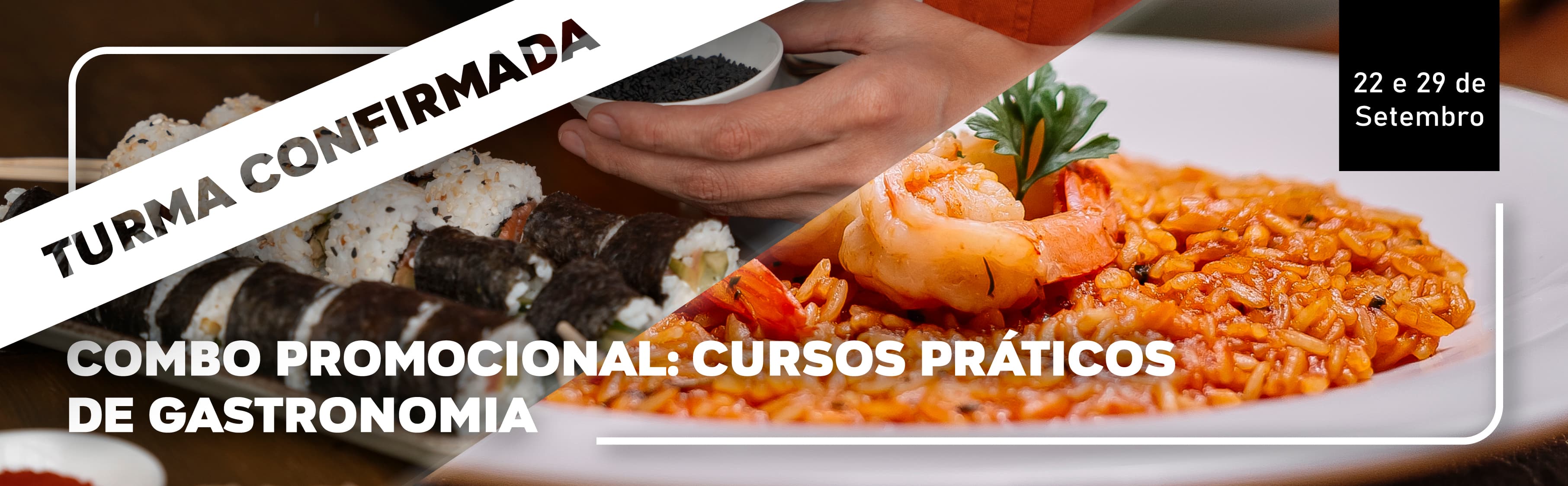 Combo Promocional: Cursos Práticos de Gastronomia