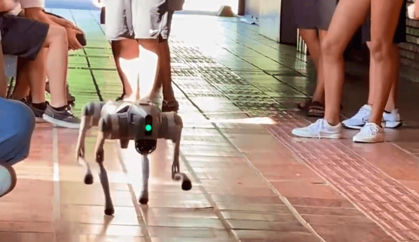 Robô quadrúpede chega à Univali e abre novas fronteiras de pesquisa em ambientes complexos