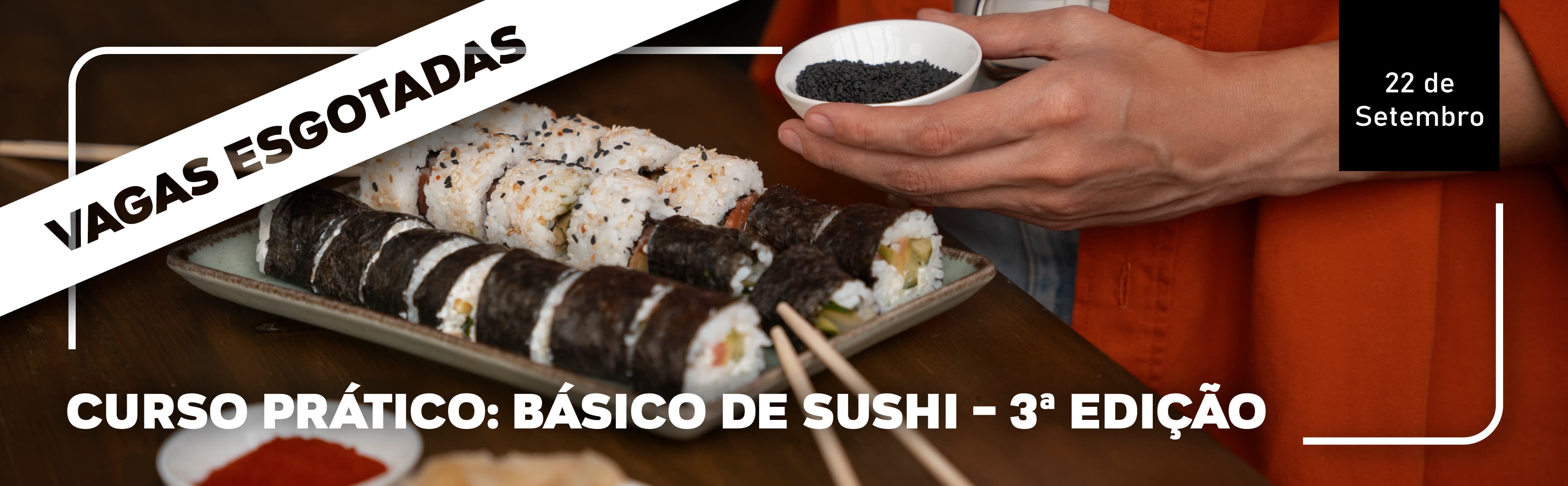 Curso Prático: Básico de Sushi – 3ª edição